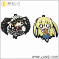 Soft and adorable 2D cartoon pvc keychain