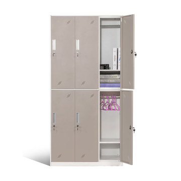 6 Compartment Steel Locker for School