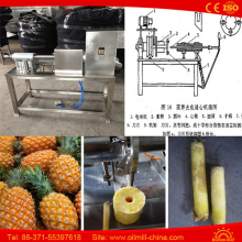 6-12PCS/Min Commercial Pineapple Peeling and Coring Machine