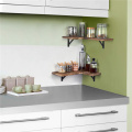 Set Of 2 L Shape Wall Corner Shelf