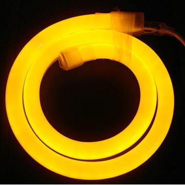 12V / 24V / 110V / 220V Yellow LED Neon Flex Tube