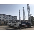 Truck mounted water well drilling rig