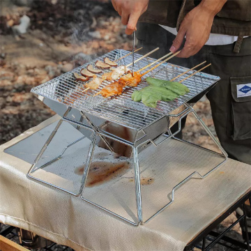 Grill de churrasco de aço inoxidável de boa qualidade