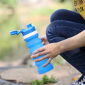 Roll Up Collapsible Silicone Bottle