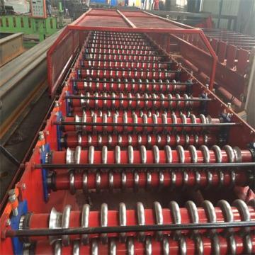 steel aluminum corrugated roll forming machine