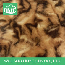 unique print plush fabric, faux fur, auto upholstery fabric