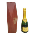 Customized wood printing corrugated wine paper gift box