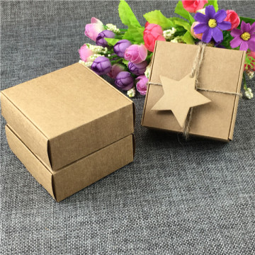 kraft box packaging jewelry packaging box custom