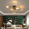 INSHINE Flush Black Ceiling Lamp