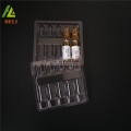 Customized 1ml*5 clear plastic tray packaging for ampoule bottles