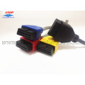 Conector macho OBD automotriz moldeado a medida