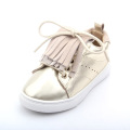 Golden PVC Outsole Infant Shoes