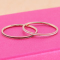 Wholesale Thin Rose Gold Ring Jewelry Sets