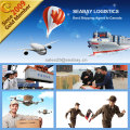 Shenzhen/Guangzhou/Shanghai/Beijing/Hongkong Air Cargo Freight Forwarder to Vancouver/Toronto/Montreal/St Johns/Ottawa