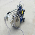 Double 25L Buckets Portable Milking Machine for Sheep/Goat