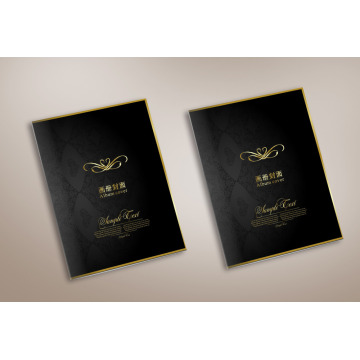 Livre de luxe Custom Book Stamping Hardcover Book Photo Book Printing