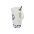 Nautical Pattern Ceramic Cup For Sale