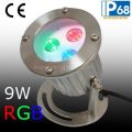 IP68 RGB LED Unterwasser-Scheinwerfer, RGB LED-Brunnen-Licht