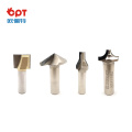 Diamond router bit for MDF special design