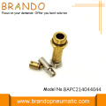 2/2 Way Brass Color Solenoid Stem Valve