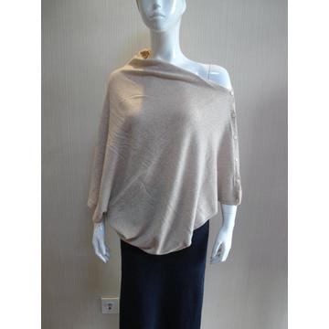 Fashion Pattern Knitted Cashmere Poncho