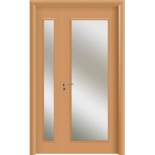 WPC Нутряные двери со стеклом и Двойная дверь