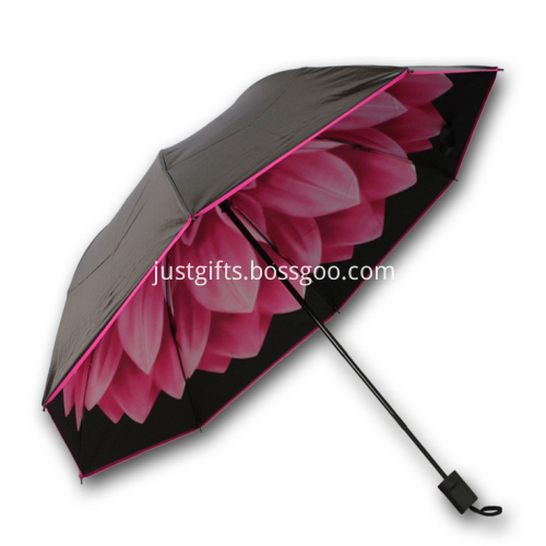 Personalized Dual Quality Folding Umbrella - 95