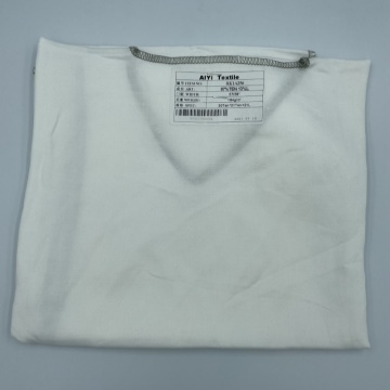 Couleur blanche 87% TENCEL 13% Tissu mélangé en lin