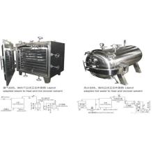 Máquina de secado al vacío de vegetales de acero inoxidable