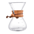 Pour Over Coffee Maker with Bamboo Sleeve 400ml