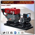 Generador diesel de bajo consumo de combustible 12kVA Generador poderoso Wtih