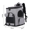 Mesh Comfort Roller Shutter Pet Travel Backpack