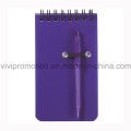 Custmoized Plastic Mini Pocket Soft PP Cover Spiral Notebook (PPN230)