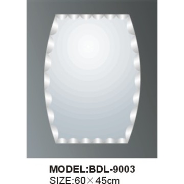 5mm Dicke Badezimmer Silber Glas Spiegel (BDL-9003)