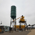 HZS35 small concrete batching plant cement mixing plant