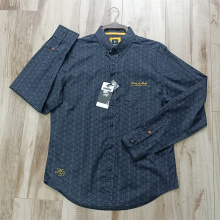 Camisa masculina geométrica