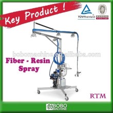 Máquina para rovings de fibras de resina