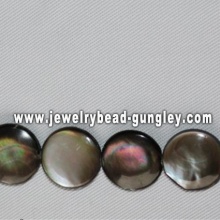16mm ronde perles de coquillage de mer forme
