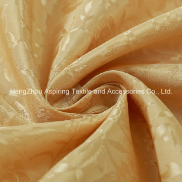 100% Polyester Satin Jacquard Vorhang Stoff