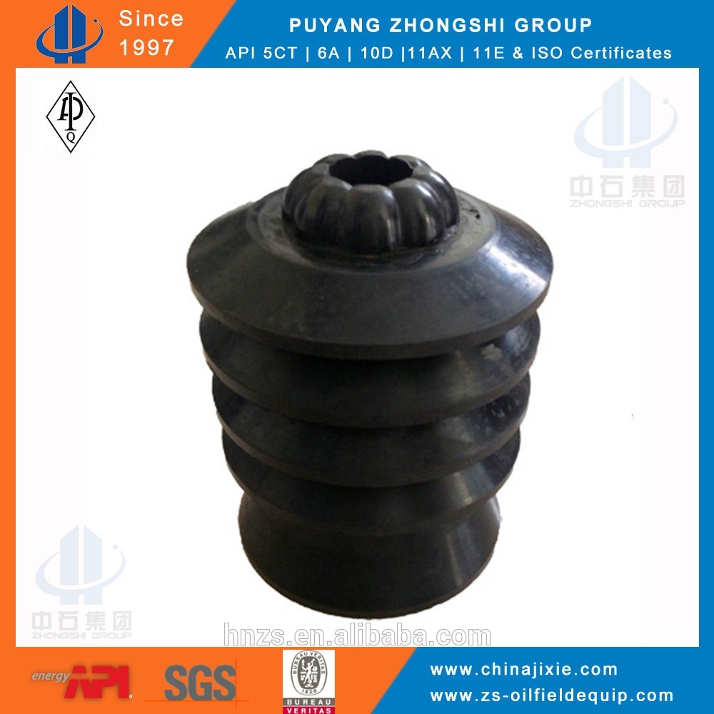 rubber plug with threaded insert