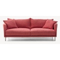 Living Room Sofa With Stainless Steel Legs