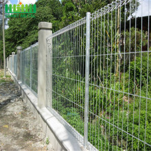 Rolled edges galvanized brc fence in stock