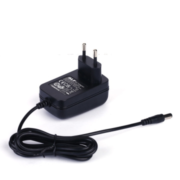 Switching adapter 9V600mA EU plug 100-240V 50/60Hz input