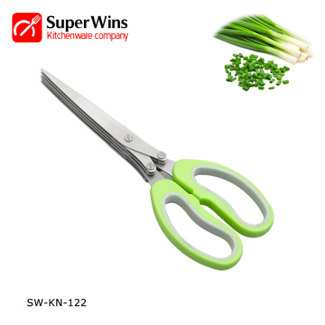 5 Blades Multipurpose Kitchen Scissors Scallion Scissors