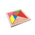 EASTOMMY Toys Jeu de Puzzle Tangram coloré