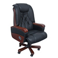 Soft Office Big and Tall Leather Chair (FOH-1326)