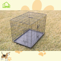 Metal folding indoor cheap dog crates and cages