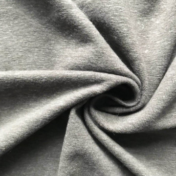 Spandex linen rayon blended knitting jersey garment fabric