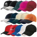 Gorra de béisbol bordado algodón 6 panel