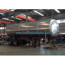 Syrup Transportation Tank Truck Trailer 45 M3 Aluminum Tipping Tanker Trailer